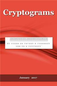 Cryptograms: January 2017