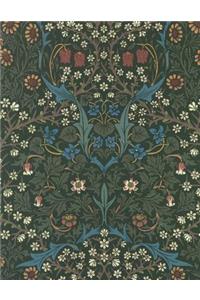 Blackthorn, William Morris. Ruled Journal