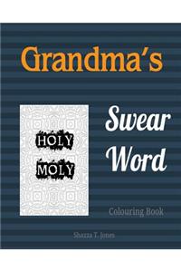 Grandma's Swear Word Colouring Book