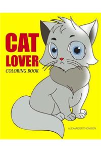 CAT LOVER Coloring Book
