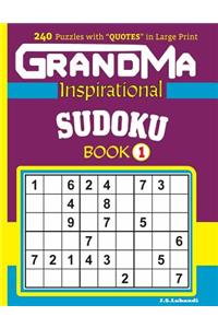 GRANDMA Inspirational SUDOKU Book