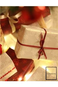 Christmas Time Sketchbook Blank Notebook Drawing Pad