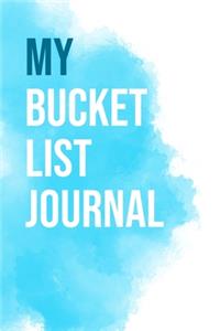 My Bucket List Journal