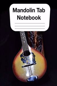 Mandolin Tab Notebook
