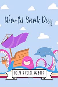Dolphin Coloring Book