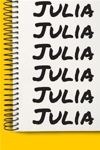 Name Julia A beautiful personalized