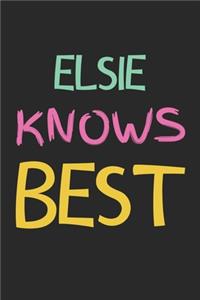 Elsie Knows Best