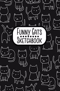 Funny Cats Sketchbook