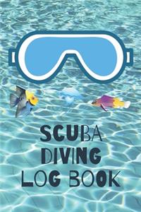 Scuba diving log book for divers