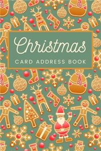 Christmas Card Address Book