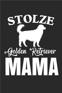 Stolze Golden Retriever Mama