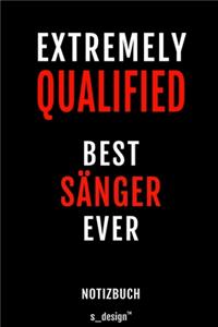 Notizbuch für Sänger