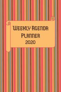 Weekly Agenda Planner 2020