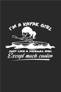I'm a kayak girl