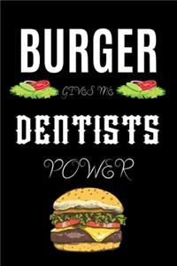 Burger Gives Me Dentists Power