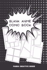 Blank Anime Comic Book