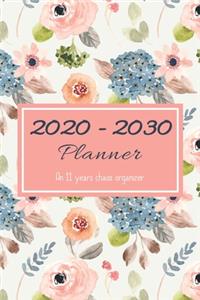 2020 - 2030 Planner
