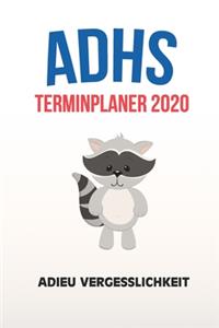 ADHS Terminplaner 2020 - Adieu Vergesslichkeit