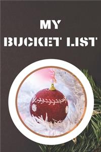 My Bucket List