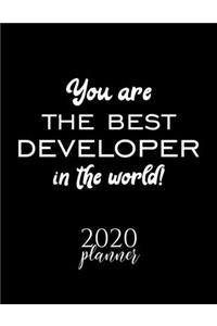 You Are The Best Developer In The World! 2020 Planner