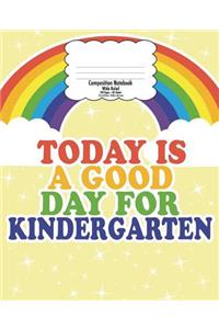 Kindergarten Composition Notebook for Kids