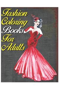 Fashion Coloring Book for Adults