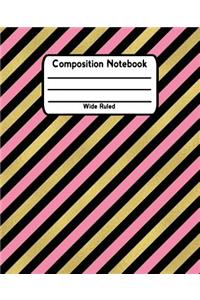 Composition Notebook Wide Ruled