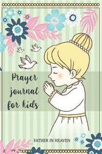 Prayer journal for kids