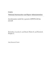 Aerodynamics Model for a Generic Astovl Lift-Fan Aircraft