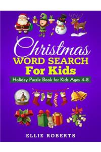 Christmas Word Search for Kids