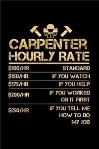 Carpenter Hourly Rate