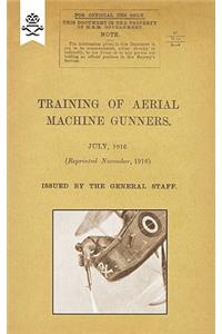 Training of Aerial Machine Gunners