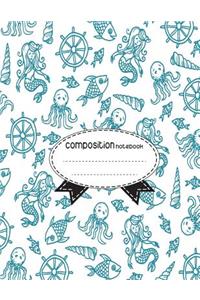 Composition Notebook, 8.5 x 11, 110 pages