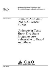 Child Care and Development Fund