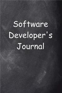 Software Developer's Journal Chalkboard Design