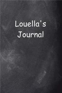 Louella Personalized Name Journal Custom Name Gift Idea Louella