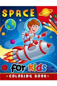 Space Coloring Book for Kids