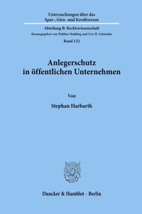 Anlegerschutz in Offentlichen Unternehmen