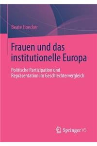 Frauen Und Das Institutionelle Europa