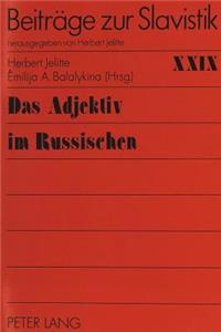 Das Adjektiv im Russischen