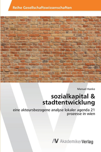 sozialkapital & stadtentwicklung