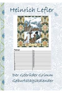 Gebrüder Grimm Geburtstagskalender