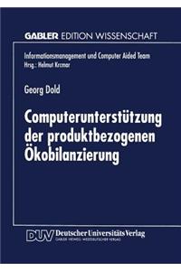 Computerunterstützung Der Produktbezogenen Ökobilanzierung