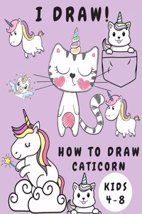 How to Draw Caticorn Kids 4-8