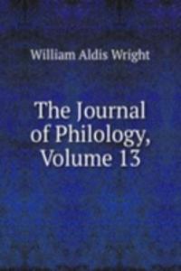 Journal of Philology, Volume 13