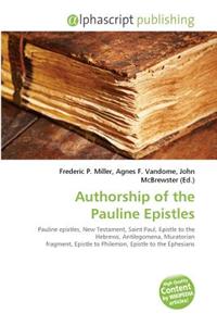Authorship of the Pauline Epistles