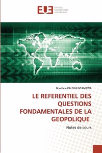 Référentiel des Questions Fondamentales de la Géopolitique