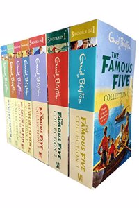 Famous five and secret seven collection 7 books set 3 in 1 Pack