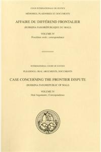 Case Concerning the Frontier Dispute