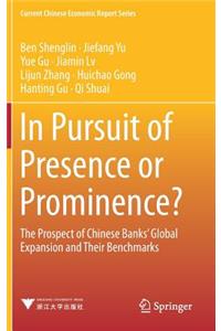 In Pursuit of Presence or Prominence?